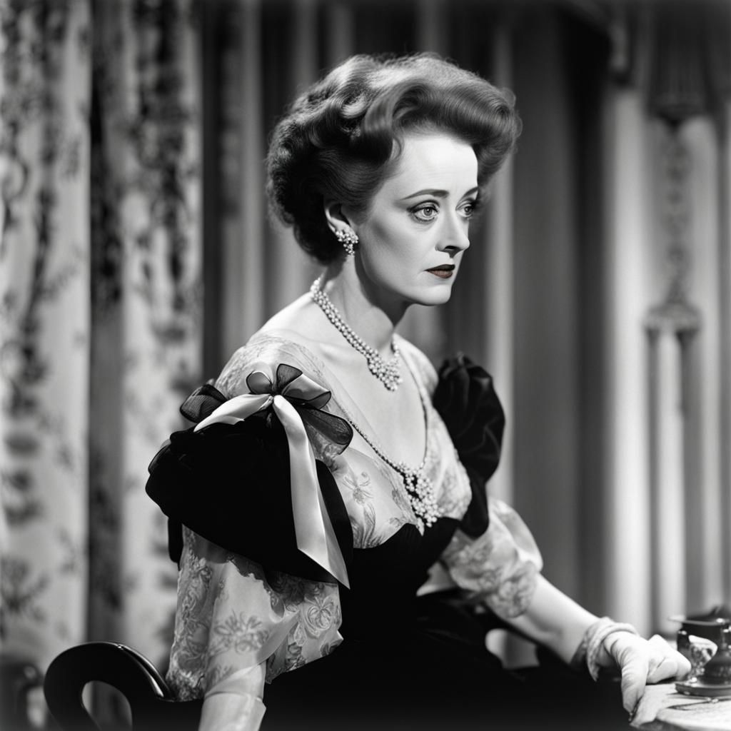 Regal Portrait of a Young Woman