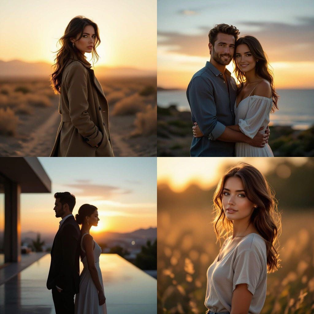 Golden Hour Long Exposure of a Heartbreak