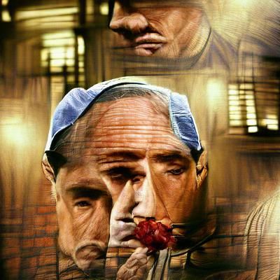 Marlon Brando as Ernest P. Worrell: AI Portrait