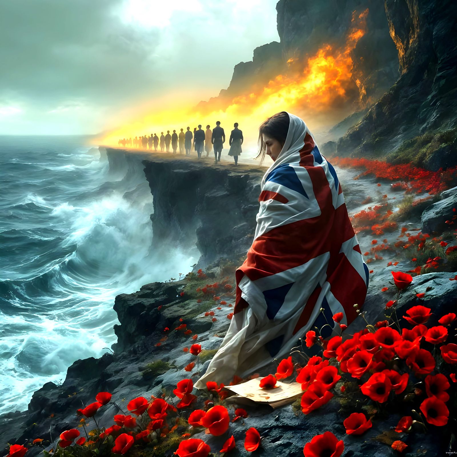 England Mourns its Fallen Heroes