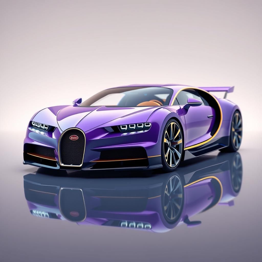 Bugatti Tourbillon Coupe in Street Art Style