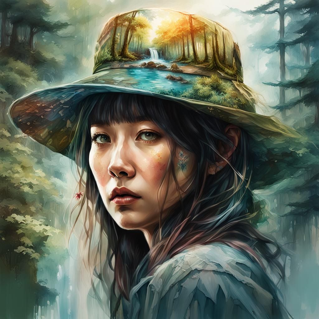 Dreamcatcher's Paradise, in Digital Art Realism