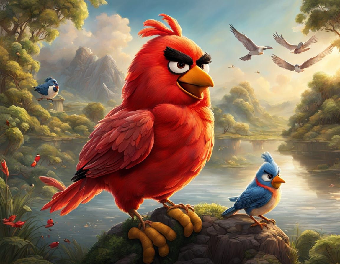 Sudo Realistic Angry Bird