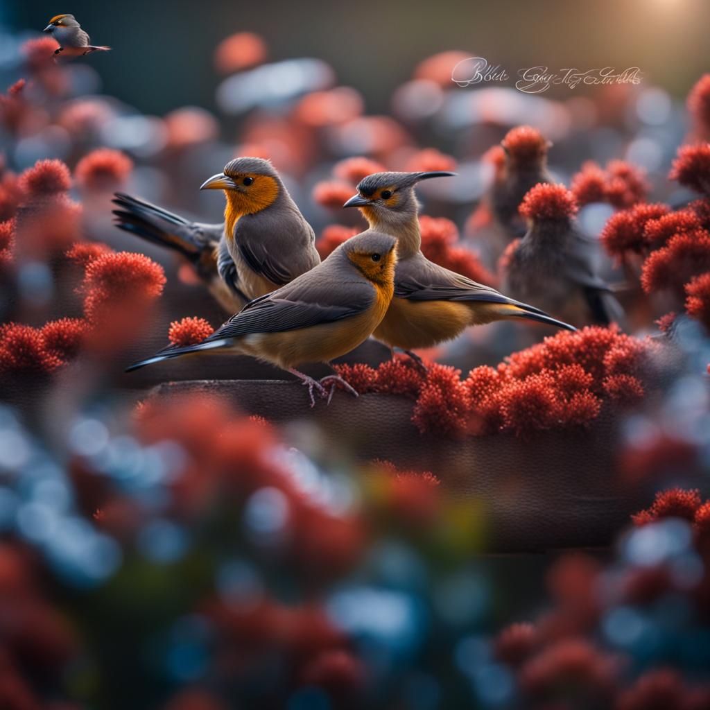 Birds in Natural Light: Professional Photography