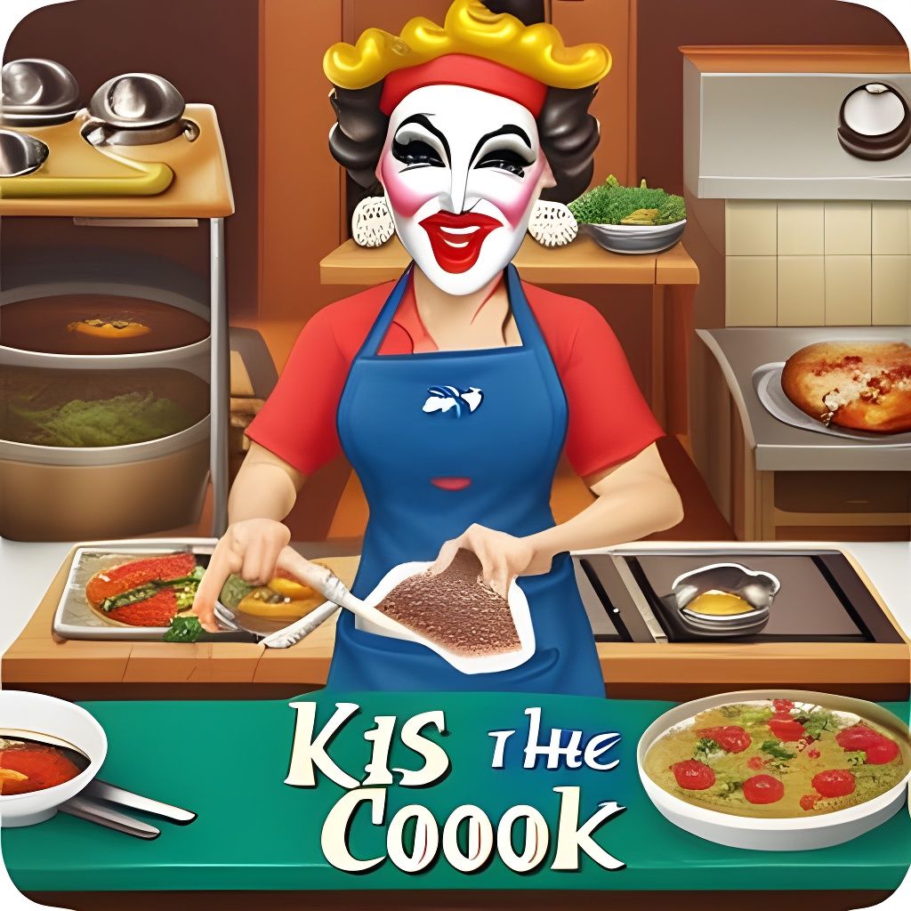AI Image of Someone Kissing the Cook