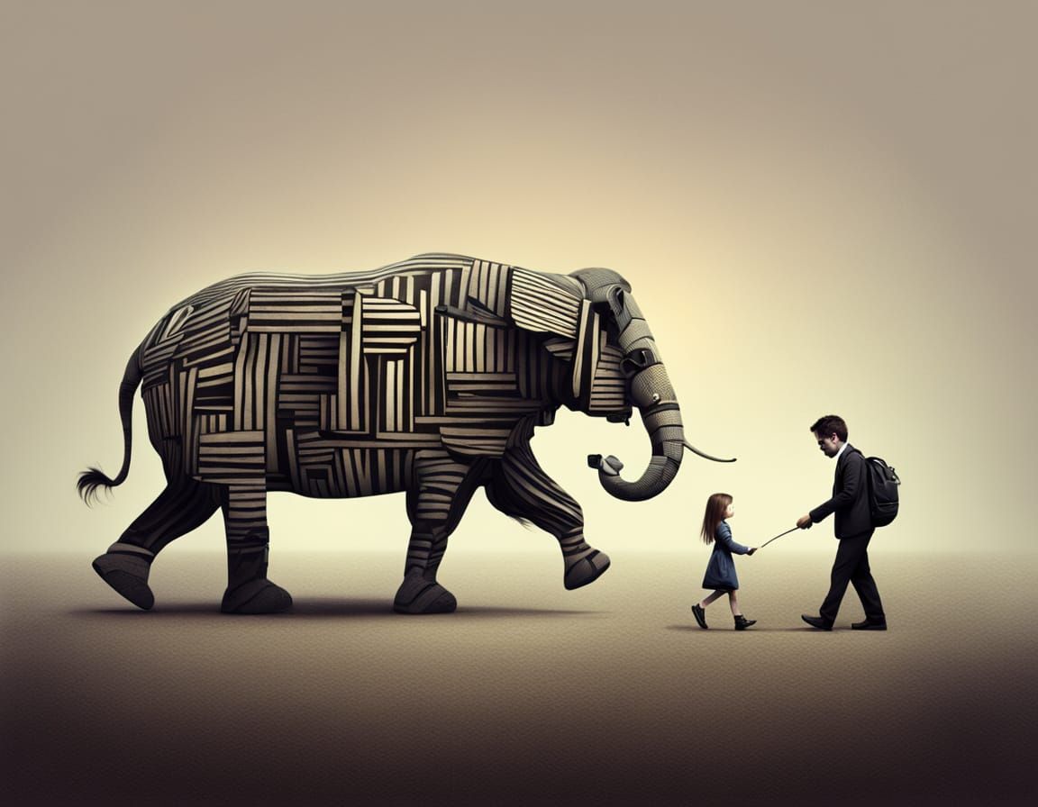 Diverse Artistic Styles Combined in AI Art