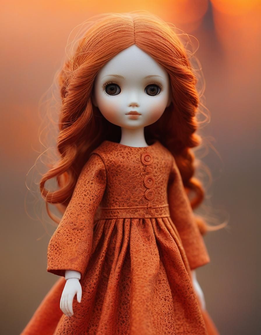 Ethereal Portrait of a Beautiful Young Girl