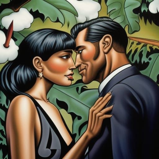 Pop Art Cityscape by Fazzino Style AI