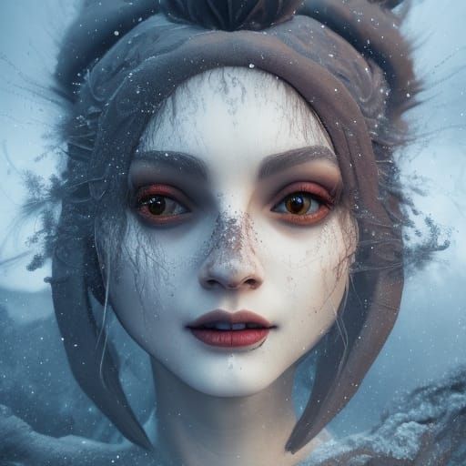 Face Appears in Blizzard: Fantasy Concept Art