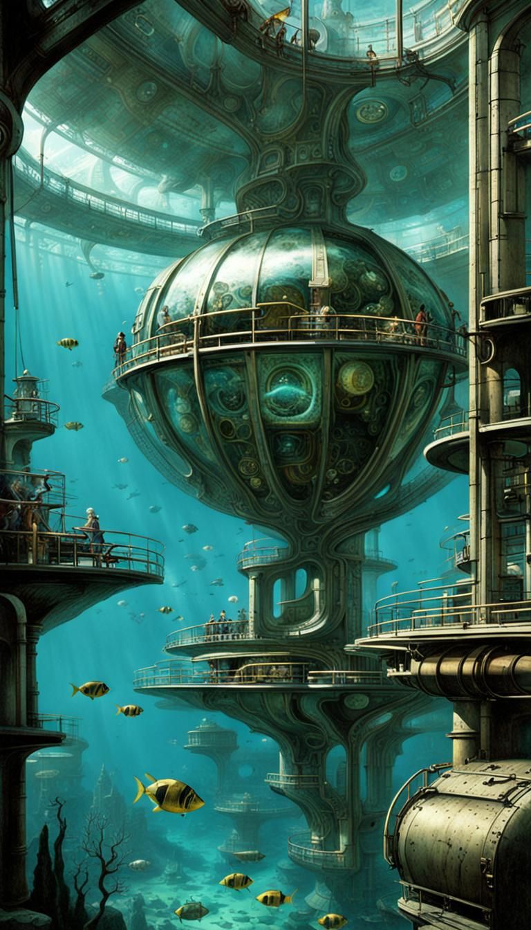 Steampunk Underwater