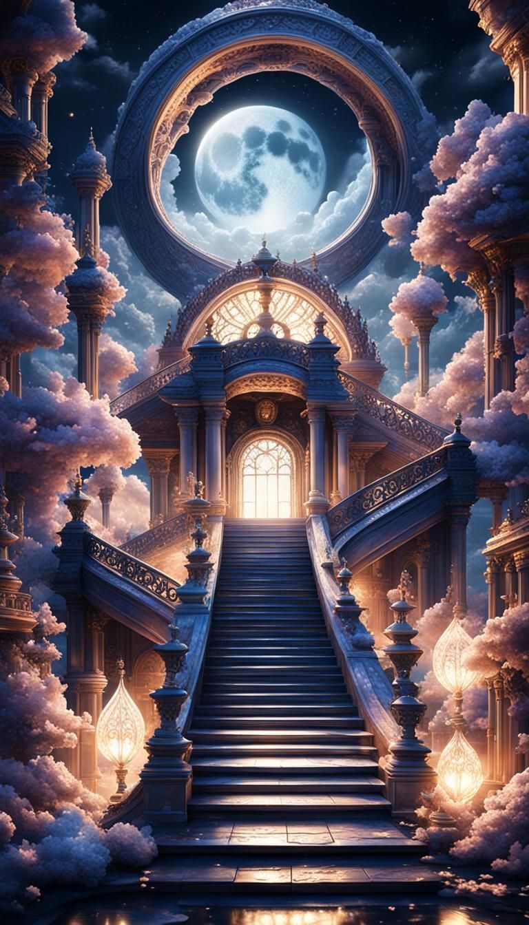Magical Staircase Portal to Another World