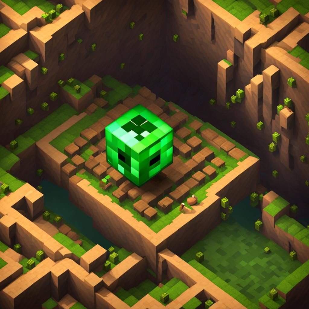 Creeper Mine Sweeper AI Rendition