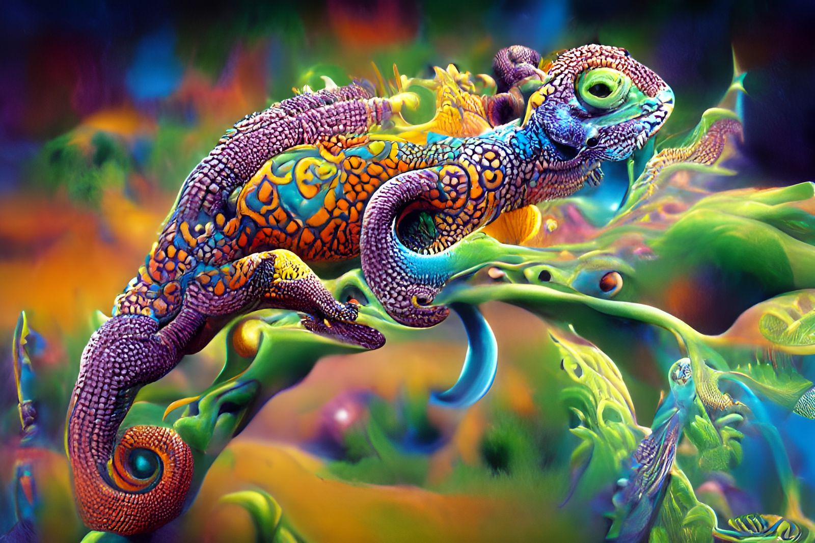 Alien Hotel Art 19: An Enzyme Harvester of The Neebor Highla...