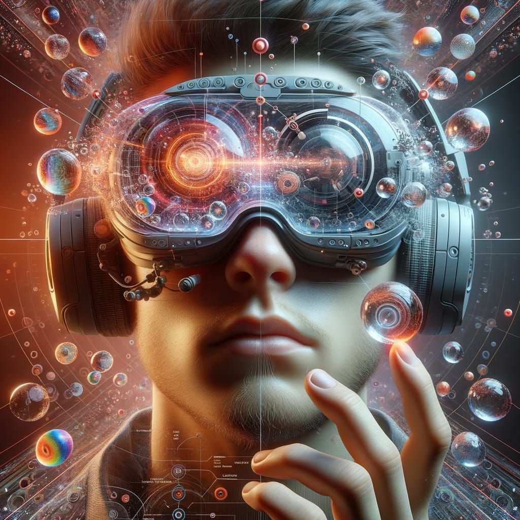 Hyperrealistic Contact Lenses for Immersive VR