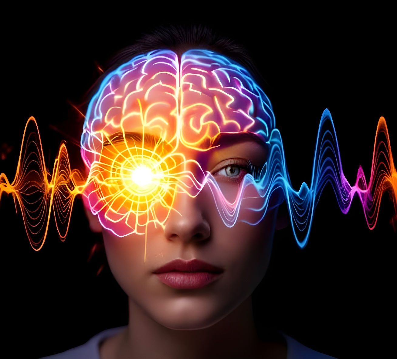 Abstract Light and Sound Experience