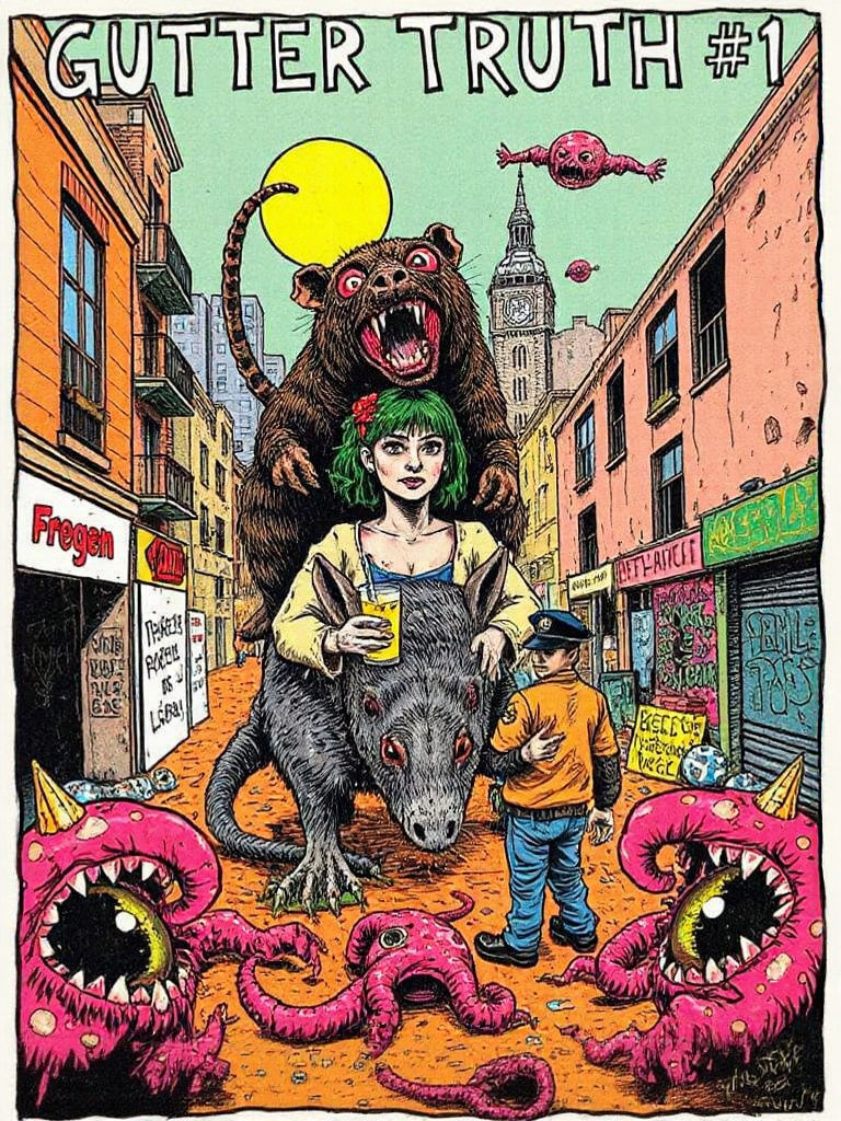 Self-published Underground Comic Release