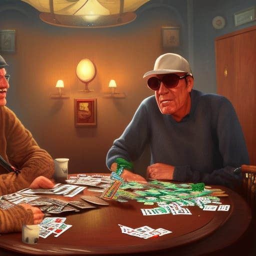 Norm McDonald and Hunter S. Thompson Card Game