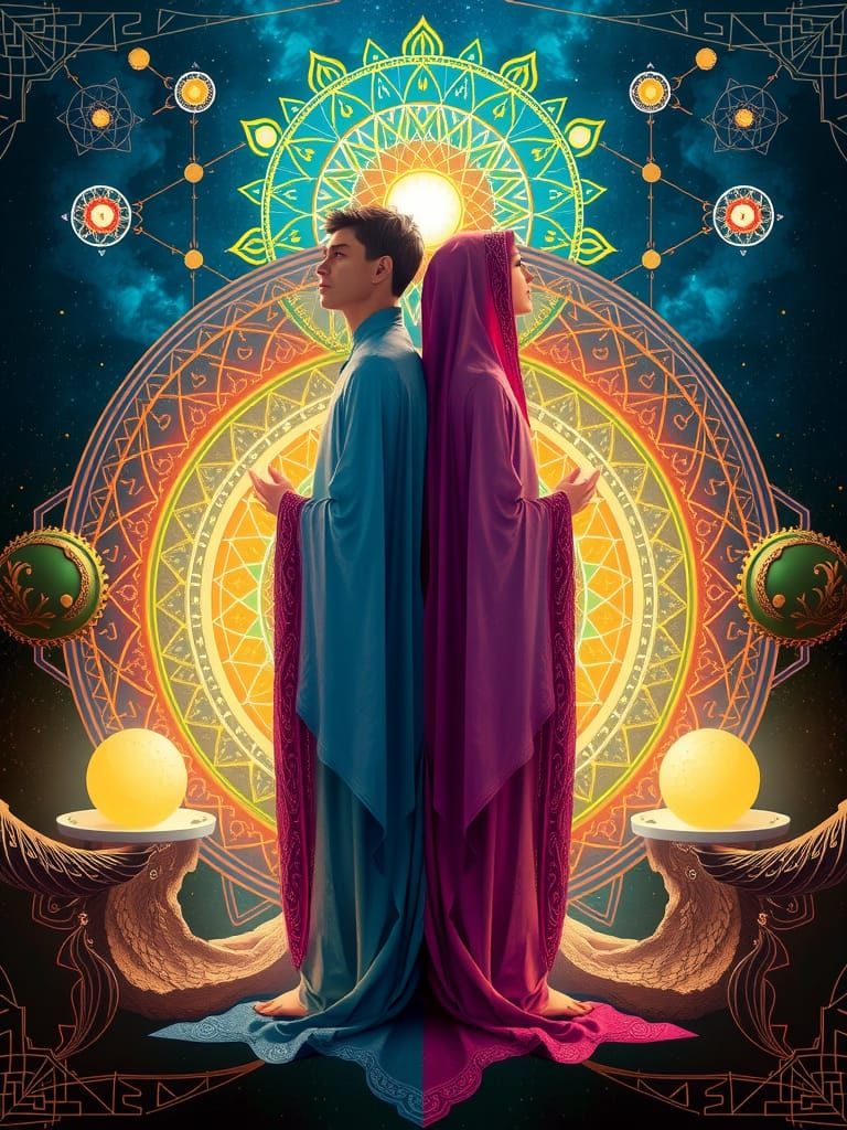 Visionary Art: Spiritual Union in Sacred Geometry