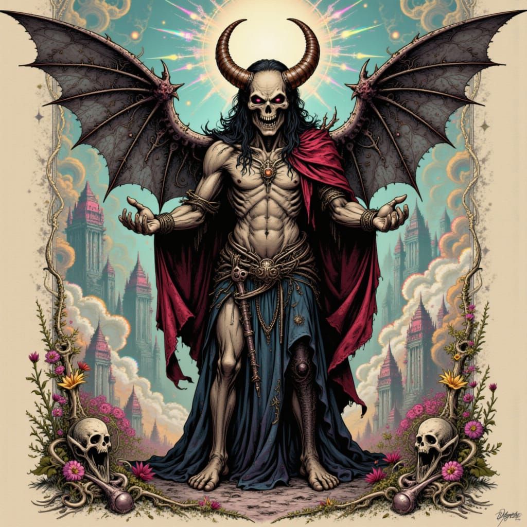 Death Incarnate Emerges in Cosmic Style