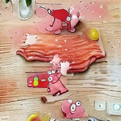 Peppa Pig Transformation: Bizarre Bacon Concept
