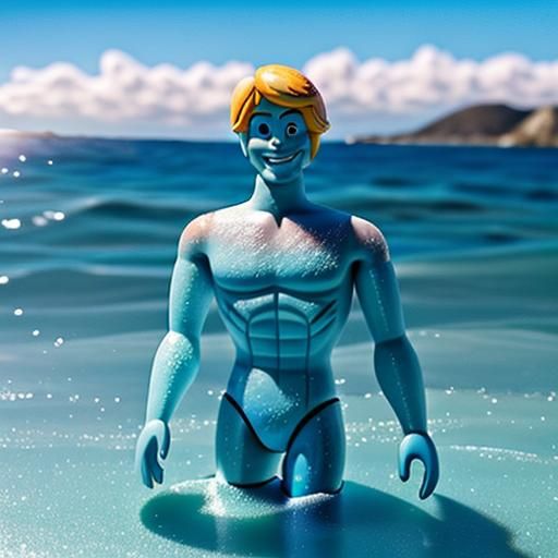 The California sun beat down, but unlike the warmth it brought to human skin, Ken felt nothing. He was a doll, eternally...