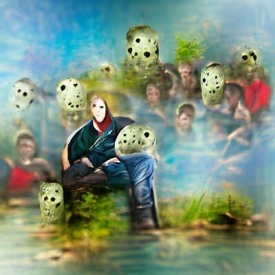 Jason Voorhees in a Creepy Class Photo