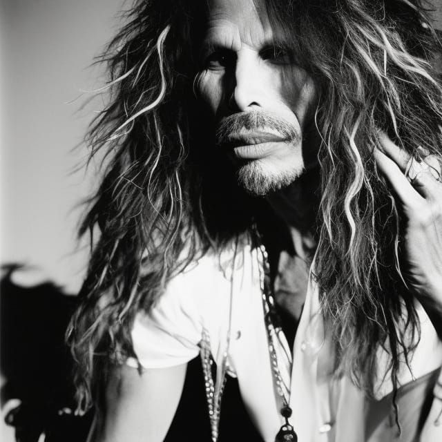 Anton Corbijn Style Portrait of Rock Star