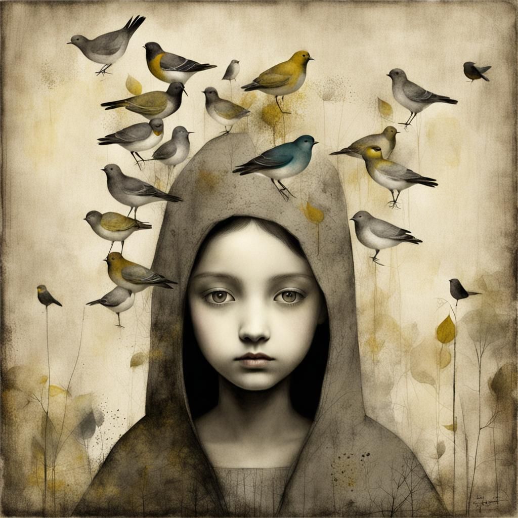 A Digital Art Piece in Cyberpunk Style