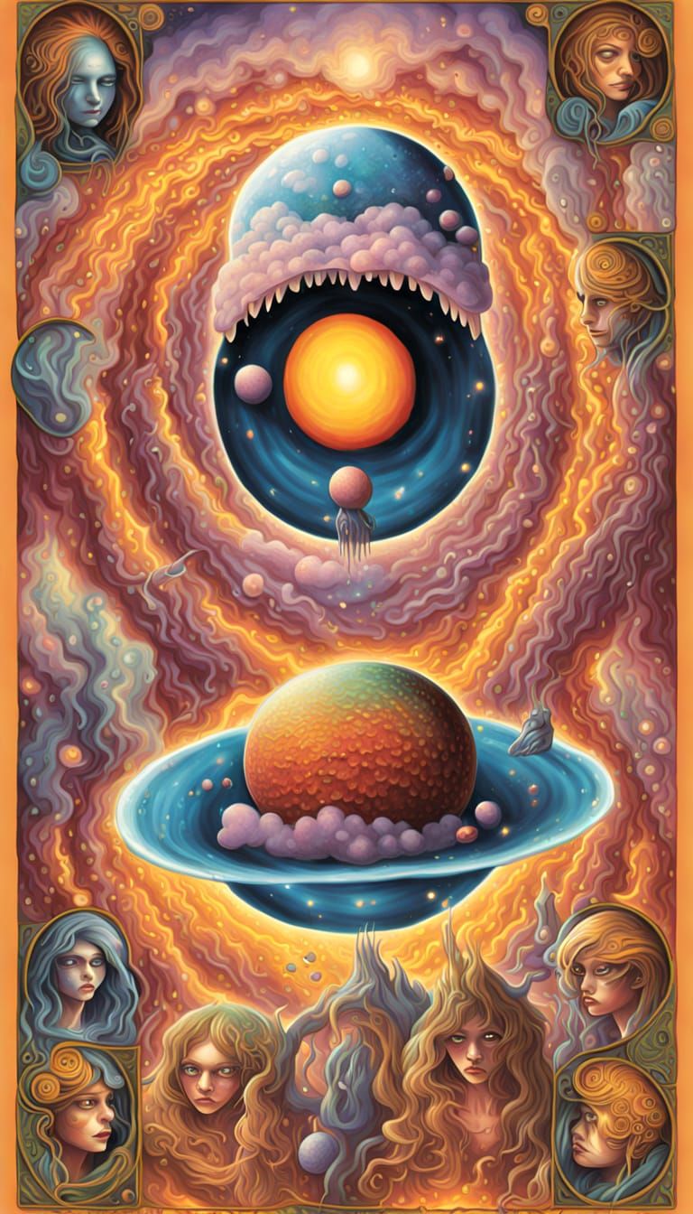 Create Hallucination Imagery 
Using All Pertinent Illustration Images of The System , Conscious and Unconscious 
Ego Sup...