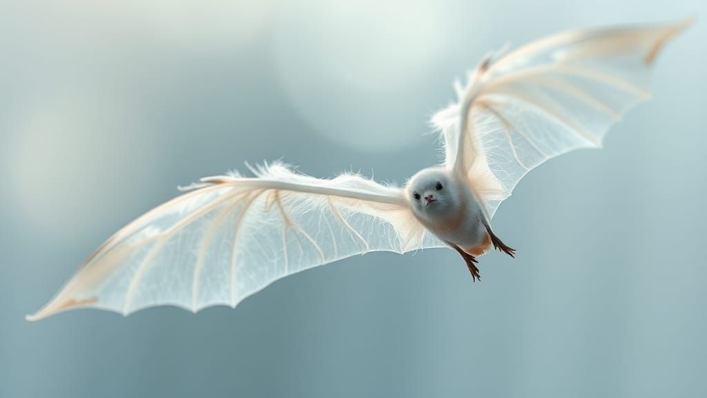 Ethereal Feathers Swept Upward in Hyper-Realistic Detail