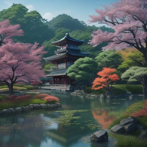 Hitsujiyama Park: Fantastical Matte Painting in Japan