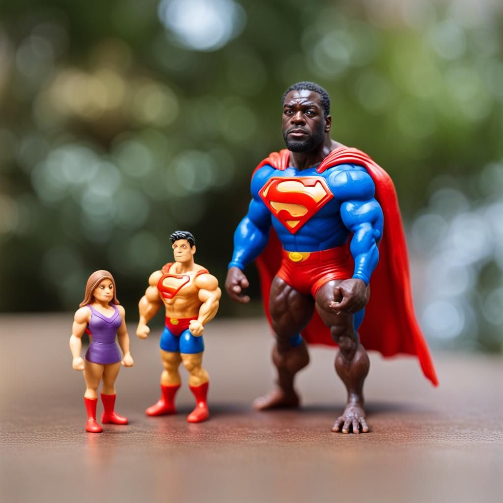 Micro Superman: Toy-Sized Superhero Adventure