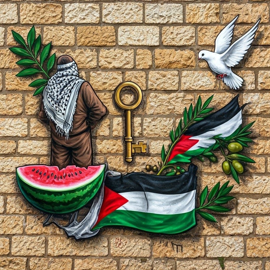 Bethlehem Street Art: Palestinian Resistance Graffiti