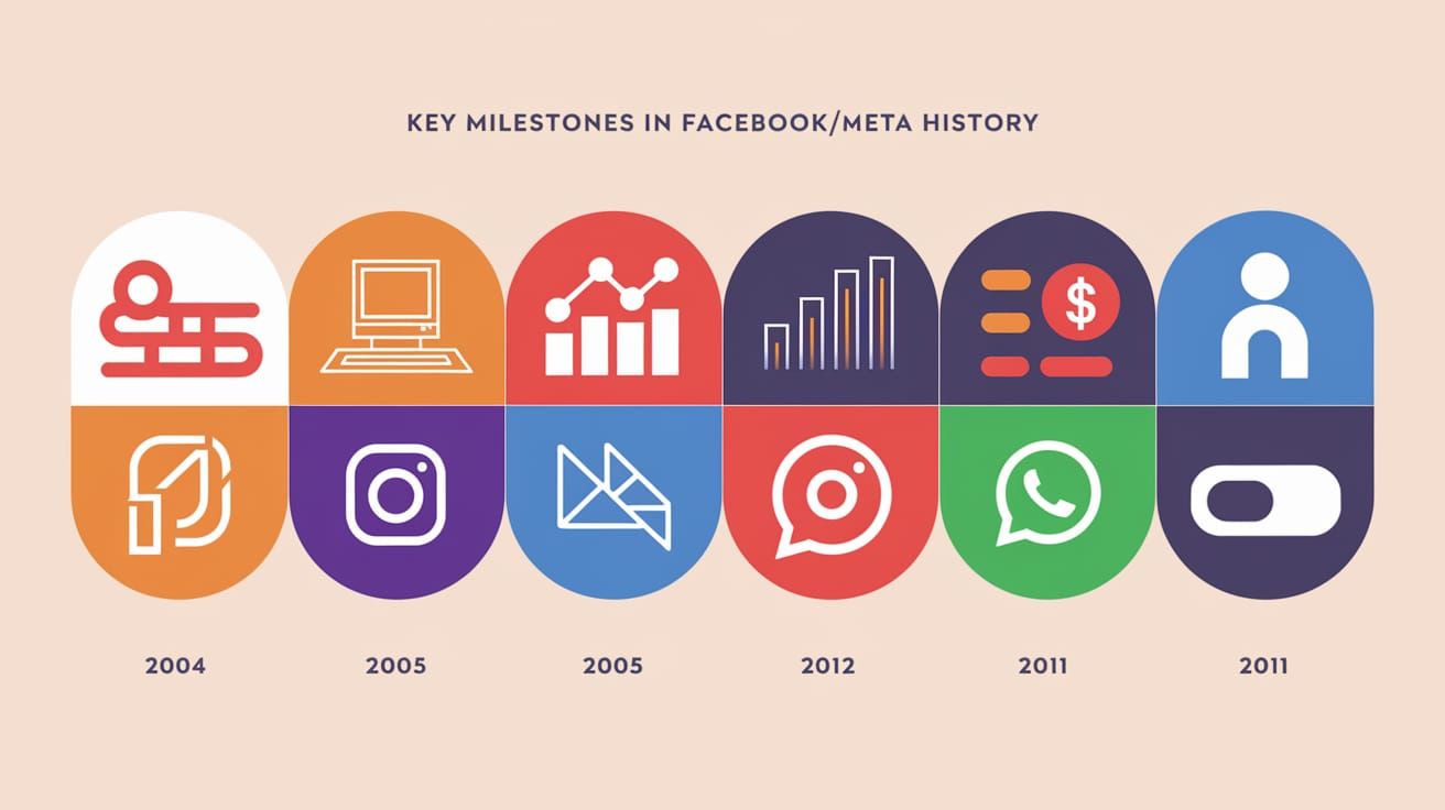 Modern Timeline of Facebook Meta History
