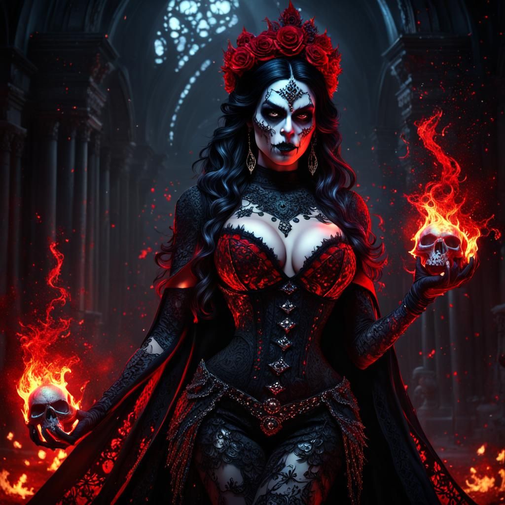 beautiful gothic latina