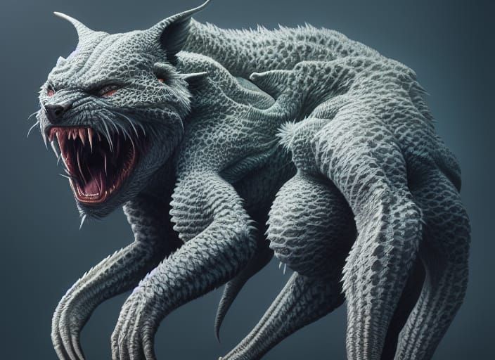 Hyperrealistic Shapeshifter Art