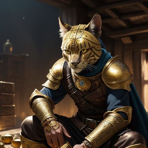 Fantasy Thief in Golden Hour