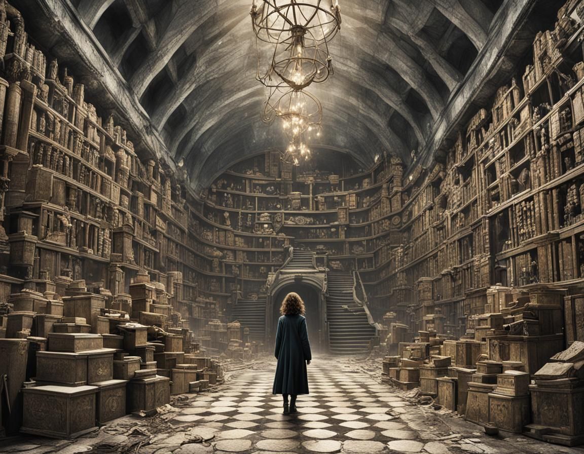 Harry Potter Trio in Gringotts Vault