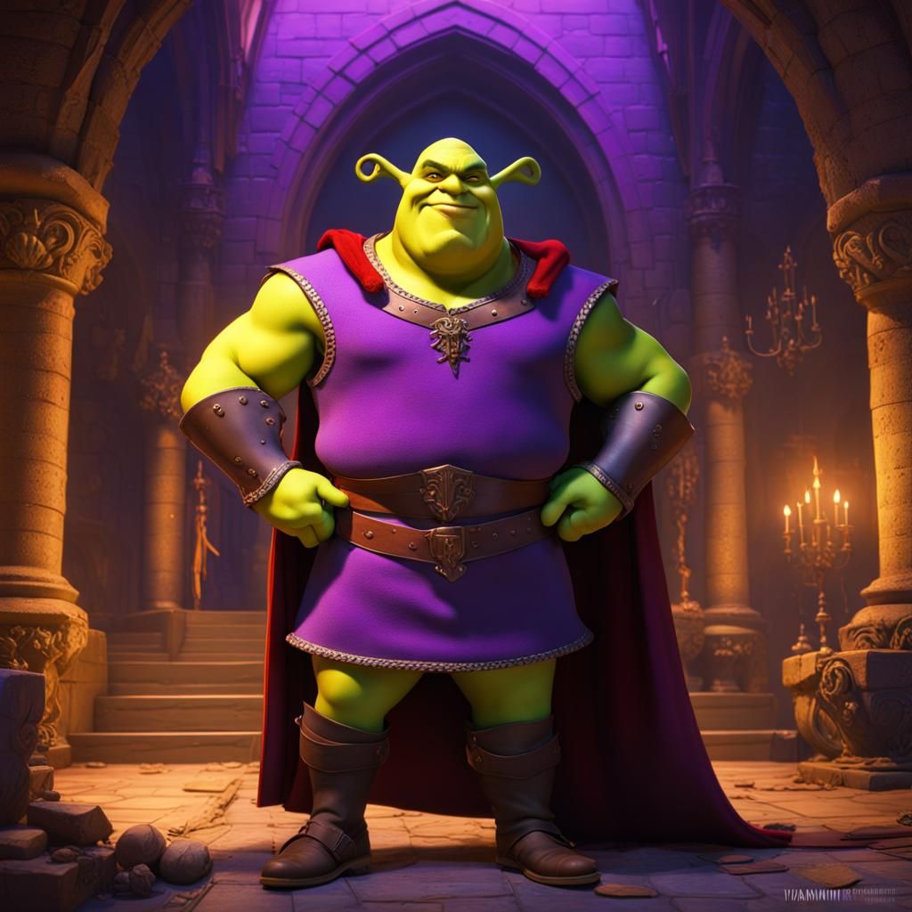 Shrek vs Lord Farquaad: Dark Fantasy Masterpiece