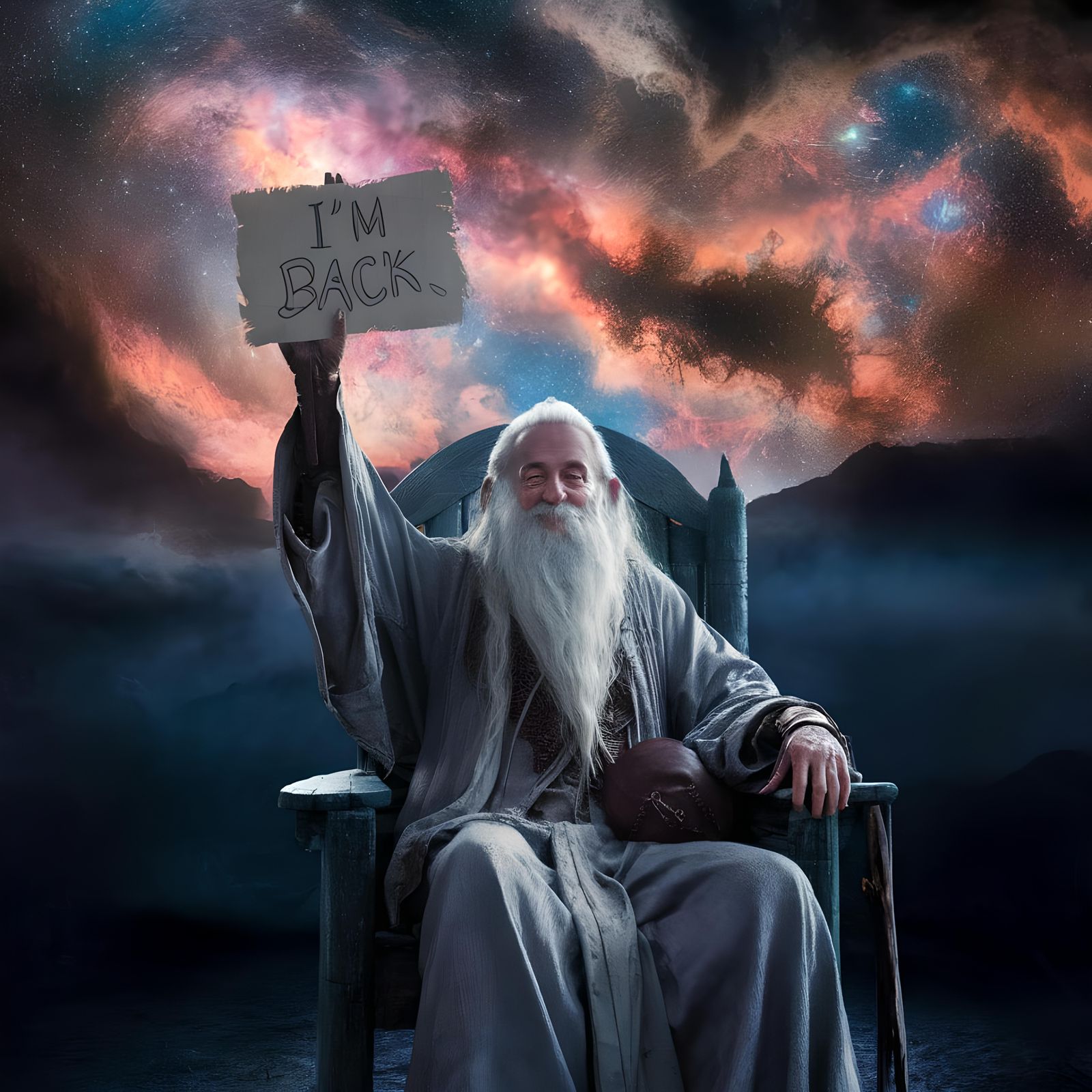 “I’m back”