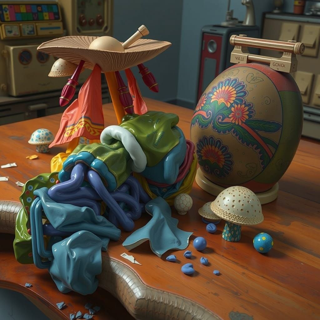 Whimsical Hyperreal Sculpture Blends Eerie Qualities with In...