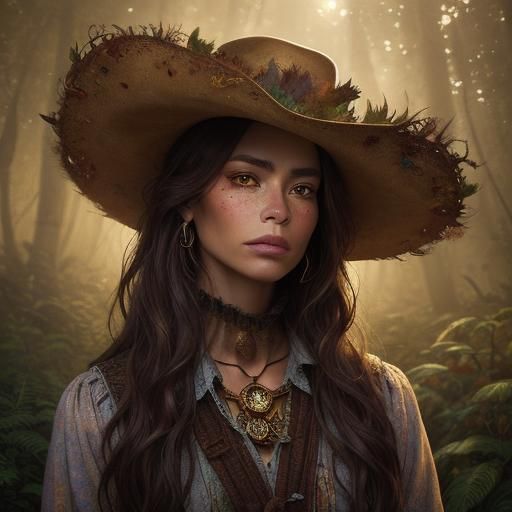 Sofia Vergara as Cowgirl in Mystical Forest