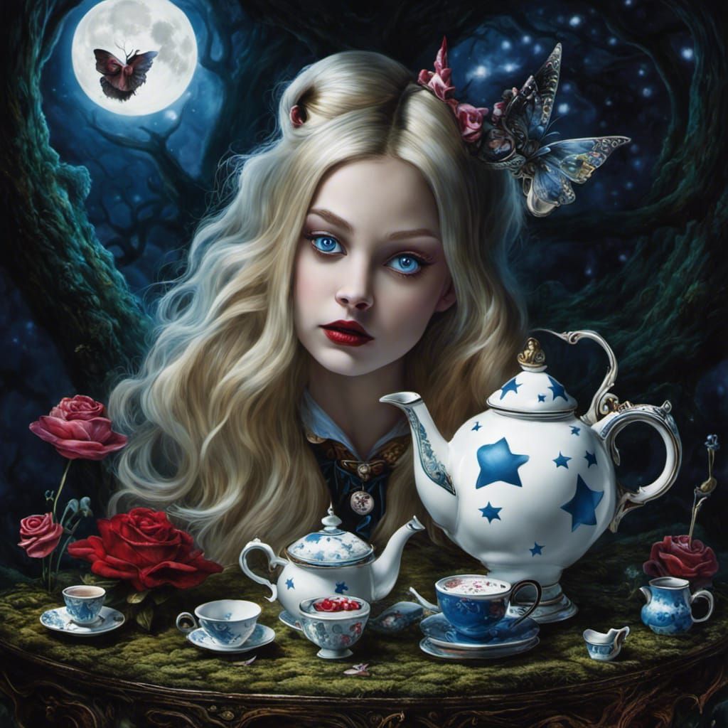 Alice in Wonderland - teaparty
