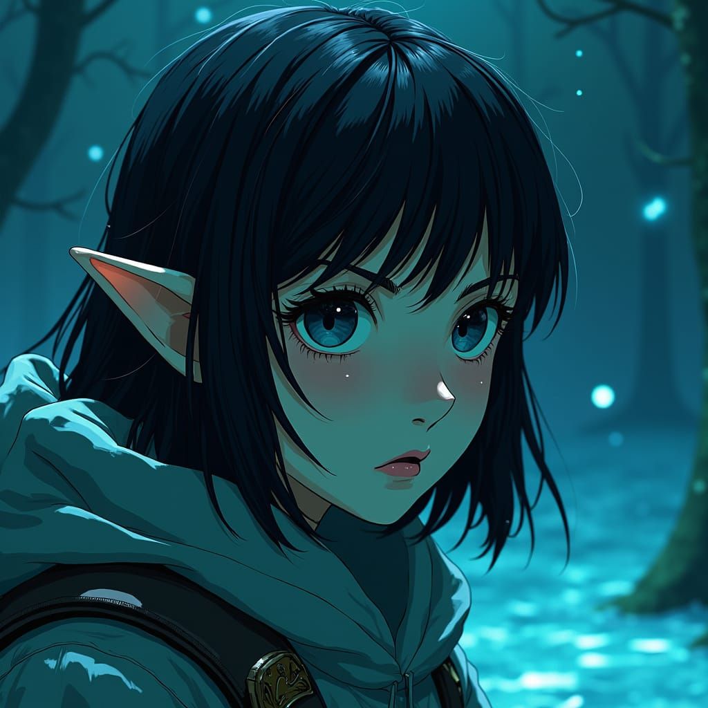 Zelda-Inspired Nausicaa Artwork in Game Art Style