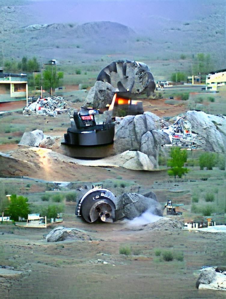 Rock Tumbler Working Around the Clock