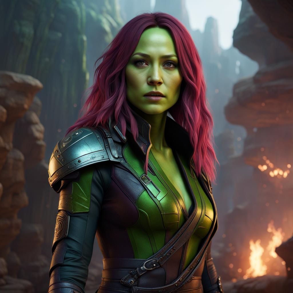 Pom Klementieff as Gamora: Fantasy Concept Art