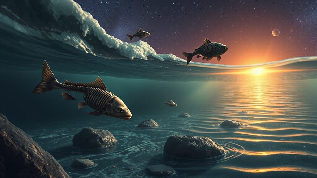 Time Reversal River in Cosmic Fantasy