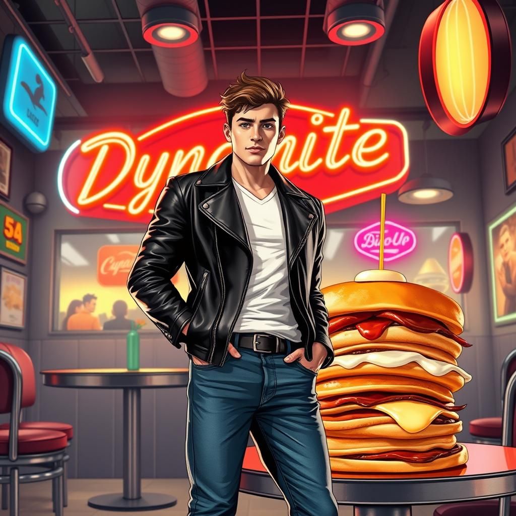 That Egg Crack Melty AC Tall Stack Bacon Sausage Ham Attack ...