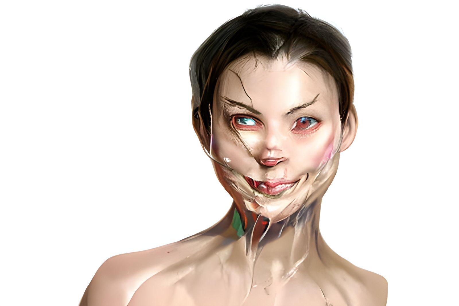 Sinister Vines Grow: Photorealistic Artwork