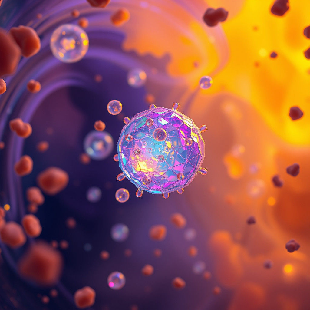 Iridescent Yeast Cells in Zero Gravity